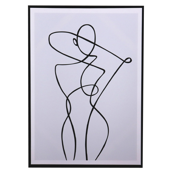 Schilderij abstract vrouw (50x70) 1