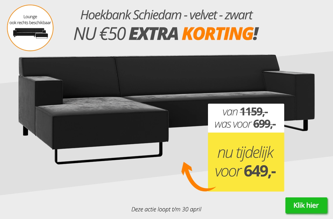 Hoekbank Schiedam